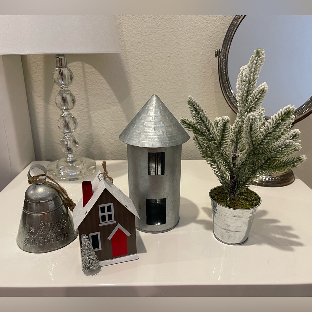 Target Farmhouse Ornamnets and Table Holiday Decor